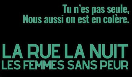 MARCHE : LA RUE, LA NUIT, LES FEMMES SANS PEUR !